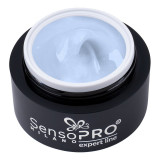 Cumpara ieftin Gel Constructie Unghii Expert Line SensoPRO Milano - Shimmer Baby Blue 30ml