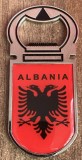 D3 - Magnet frigider - Tematica turism - desfacator bere - Albania 1