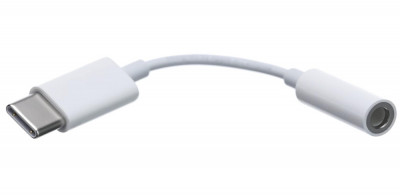 Adaptor Apple, USB-C - Jack 3.5mm, alb - RESIGILAT foto