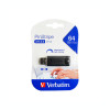 Memory stick USB 3.0 Verbatim PinStripe 64 GB cu capac culisant