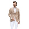 Sacou barbati casual caramiziu S031, 56