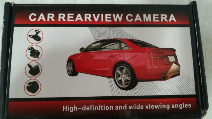 Camera video auto wireless, marșarier