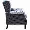 Fotoliu, design mozaic, material textil - 4