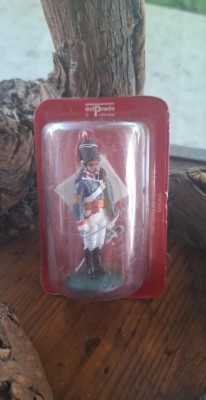 Soldat din plumb - Sergeant Major 15th Hussars 1808 1:32 foto