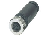 Conector M12 cu 12 pini, IP67, lipire, aurit, cod A - PHOENIX CONTACT
