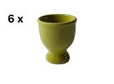 Set 6 suporturi de ou, 6.5 cm, Verde Mar