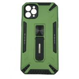 Husa de protectie flippy pentru apple iphone 12 pro max defender model 4 cu suport, verde deschis