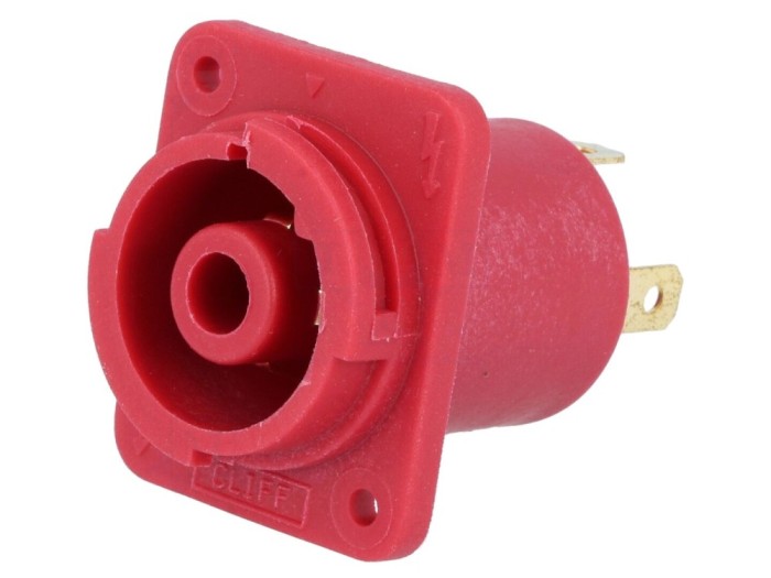 Conector circular 20A 4 pini, lipire