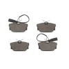 Set placute frana punte spate Seat Alhambra (7v8, 7v9), 04.1996-03.2010, VW Sharan, 7M, 2005-2010, Transporter T4 1990-2003, SRLine Polonia