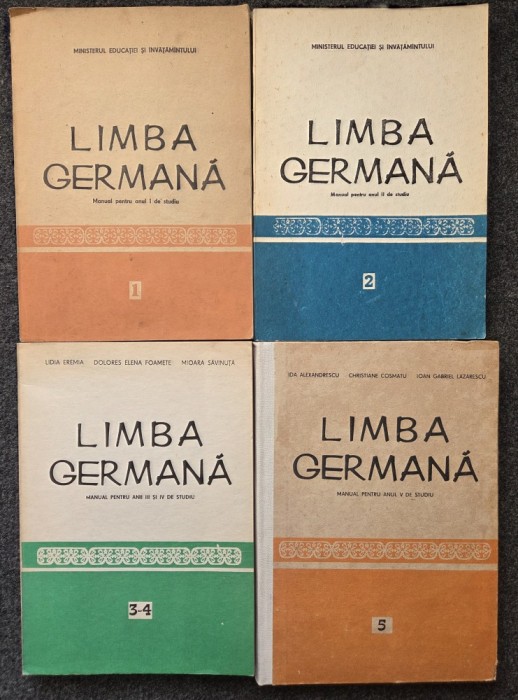 LIMBA GERMANA MANUAL PENTRU ANUL 1, 2, 3-4, 5 DE STUDIU