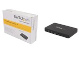 Comutator video StarTech VS221HD4K cu 2 porturi HDMI 4K, telecomandă și sursă de alimentare