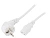 Cablu Alimentare 3x1mm2 Ștecăr Unghi CEE 7/7 la IEC C13