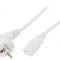 Cablu Alimentare 3x1mm2 Ștecăr Unghi CEE 7/7 la IEC C13