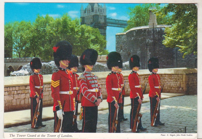 bnk cp Militare - Anglia - Tower Guard - Turnul Londrei