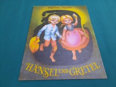 HANSEL ?I GRETEL *BASM IN IMAGINI / FRA?II GRIMM/ TEXT LIMBA GERMANA/1979 foto