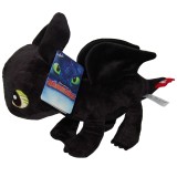 Jucarie din plus Toothless soft, Dragons, 30 cm, Play By Play