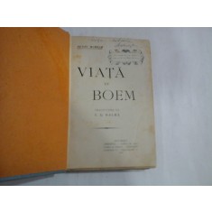 VIATA DE BOEM - HENRY MURGER