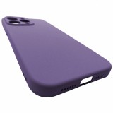 Husa silicon TPU Matte mov pentru Apple iPhone 14 Pro Max