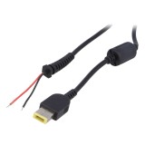 Cablu Slim 2x0,5mm2 Negru 1,2m
