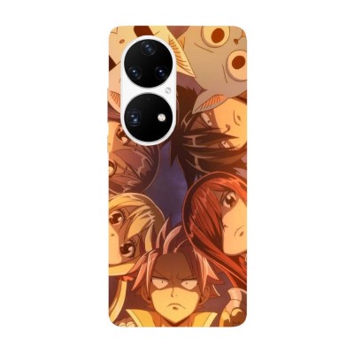 Husa compatibila cu Huawei Nova 8i model Fairy Tail team, Silicon, TPU, Viceversa foto