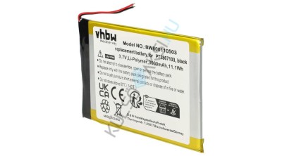 &amp;Icirc;nlocuire baterie tabletă VHBW pentru PT3867103 - 3000 mAh 3,7 V Li-polimer foto