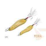 Lingura Oscilanta Delphin Mora, Culoare Auro, 30g / ancora nr.4