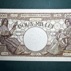 Bancnota 2000 Lei 10 Octombrie 1944