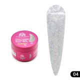 Cumpara ieftin Gel pentru modelarea unghiilor 15 gr, Disco Flashing Glitter Builder Gel 04