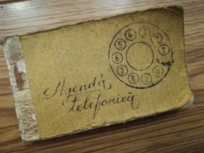 Agendă telefonică, comunism, epoca de aur, format mic foto