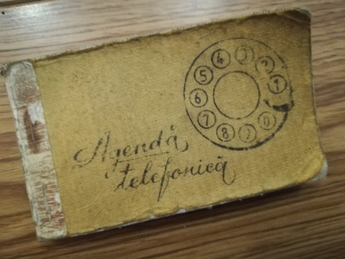 Agendă telefonică, comunism, epoca de aur, format mic