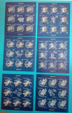 TIMBRE ROM&Acirc;NIA LP1900e /2011 ZODIAC I minicoală 8 timbre +1vinietă MNH, Nestampilat
