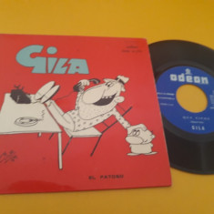 VINIL GILA-GILA EL PATOSO 1959 DISC ODEON STARE EX