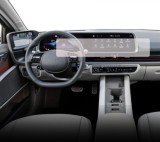 Folie protectie display navigatie si ceasuri de bord Duragon, din silicon, pentru Hyundai Ioniq 6 2022+, transparenta, anti-shock, kit instalare