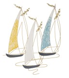 Mauro Ferretti Panou Fier Vela Color cm 78,7X3,8X97,8 | Aosom Romania