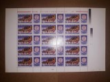 TIMBRE ROMANIA MNH-1991/LP1271+1271a-ZIUA MARCII POSTALE-COALA MNH