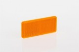 Catadioptru Autoadeziv Galben Fristom DOB035-Z Dreptunghiular 90x40mm Reflector Ochi de Pisica