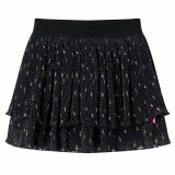 Gossi fusta pentru copii cu volane, negru, 104