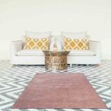 Covor Premium Belgian Model 71301-022, Marime 60 x 115 cm, Roz, Inaltime Fir 20 mm, Antialergic, Polipropilena, Living, Dormitor, Sufragerie, Birou