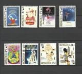 MONGOLIA 1991 DISNEY FANTASIA - 2 FOTO