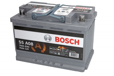 Baterie de pornire MERCEDES E-CLASS (W210) (1995 - 2003) BOSCH 0 092 S5A 080 foto