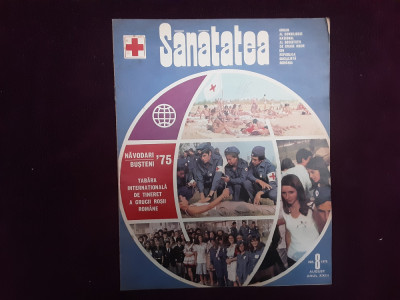 Revista Sanatatea Nr.8 - 1975 foto