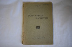 C. Bobulescu - Doua chipuri bisericesti (1929) foto