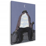 Tablou pictura Terapeutul de Rene Magritte 2136 Tablou canvas pe panza CU RAMA 50x70 cm