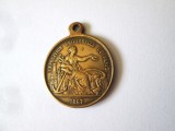 Medalie/Medalion Napoleon III-Expozitia Universala Paris 1867 in stare f.buna