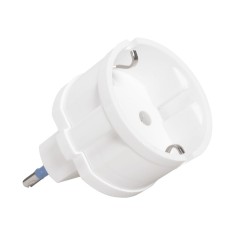 Adaptor -stecher pentru priza fara CP