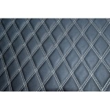Material special pentru COVORASE auto romb negru/cusatura gri.Cod: COV02NG Automotive TrustedCars