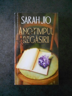 SARAH JIO - ANOTIMPUL REGASIRII foto