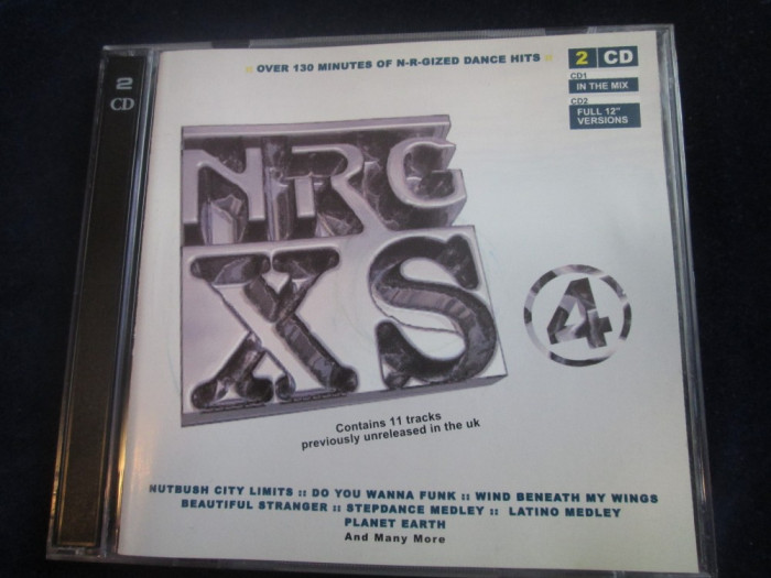 various - NRG XS 4 _ dublu cd _ Academy Street (1999, UK )