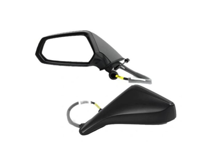 Oglinda usa exterioara CHEVROLET CAMARO, 02.2009-12.2015, model CABRIO, COUPE, SRL, partea stanga, reglare electrica; carcasa grunduita; geam cromat