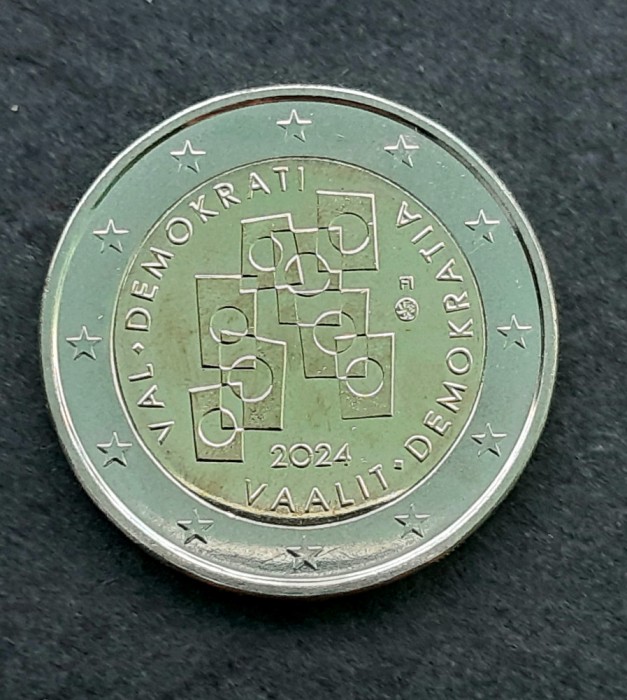 2 Euro &quot;Vaalit - Demokratia&quot; 2024, Finlanda - G 4137